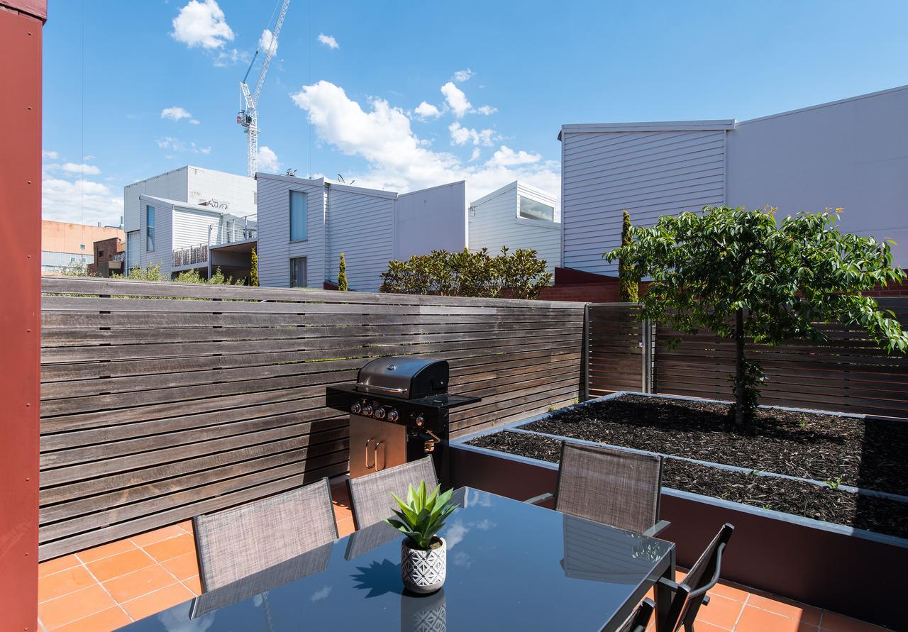 Sullivans Cove Apartments Hobart Exterior foto Rooftop garden