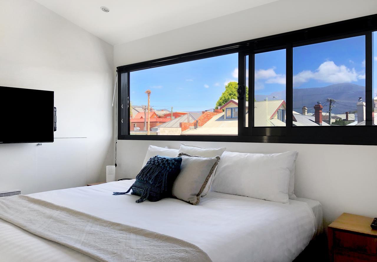 Sullivans Cove Apartments Hobart Exterior foto A bedroom